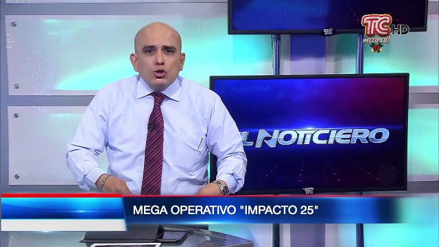 Megaoperativo “impacto 25” permitió desarticular bandas delictivas