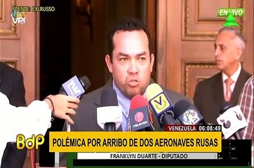Polémica en Venezuela por llegada de aviones rusos con capacidad para lanzar armas nucleares