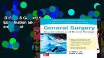 D.E.A.L.S General Surgery Examination and Board Review any format