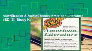 viewEbooks & AudioEbooks American Literature (EZ-101 Study Keys) free of charge