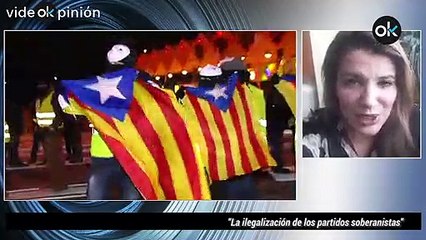 María Claver: "La ilegalización de los partidos soberanistas"