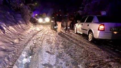 Kontrolden Çıkan Araç Uçuruma Kaydı