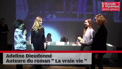 VIDEO. Loudun : l'auteure Adeline Dieudonné a reçu le prix Renaudot des lycéens