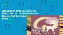Get Ebooks Trial Unicorns Are Real: Unicorn Journal Notebook Quotes Notebook,Quotes Journal, Bible