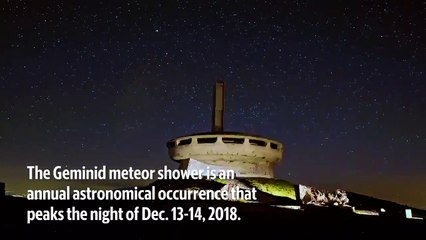 When to see the 2018 Geminid meteor shower