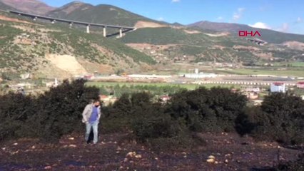 Gaziantep'te, Yıldırım İsabet Eden Petrol Boru Hattı Onarılıyor