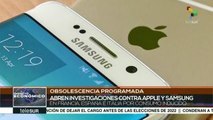 Abren investigaciones contra Apple y Samsung por consumo inducido