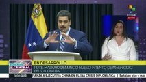 Presidente Maduro denuncia complot de EE.UU. para asesinarlo