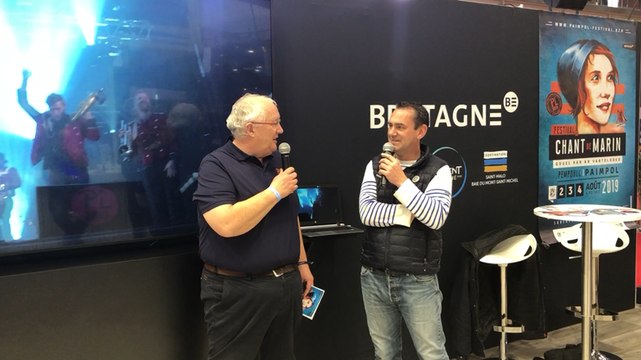 Présentation du festival du chant de marin à Paimpol