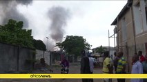 Fire guts key election warehouse in DRC capital, Kinshasa