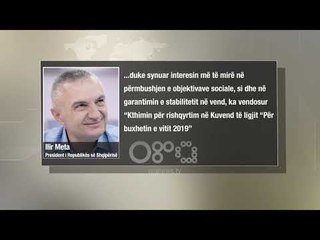 Ora News - Meta kthen në Kuvend pr/ buxhetin e 2019: Plotëso kërkesat e studentëve