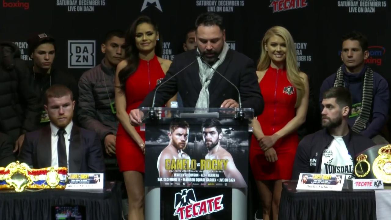 Ryan Garcia at Podium