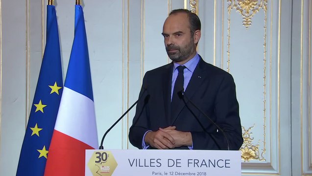 Intervention du Premier ministre à l'occasion des 30 ans de Villes de France
