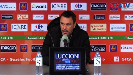 J18 - le point presse du coach Hervé Della Maggiore à la veille du match GFCA / Le Havre