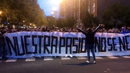 Sevilla-Krasnodar: Protesta de los Biris contra la Venta del Sevilla