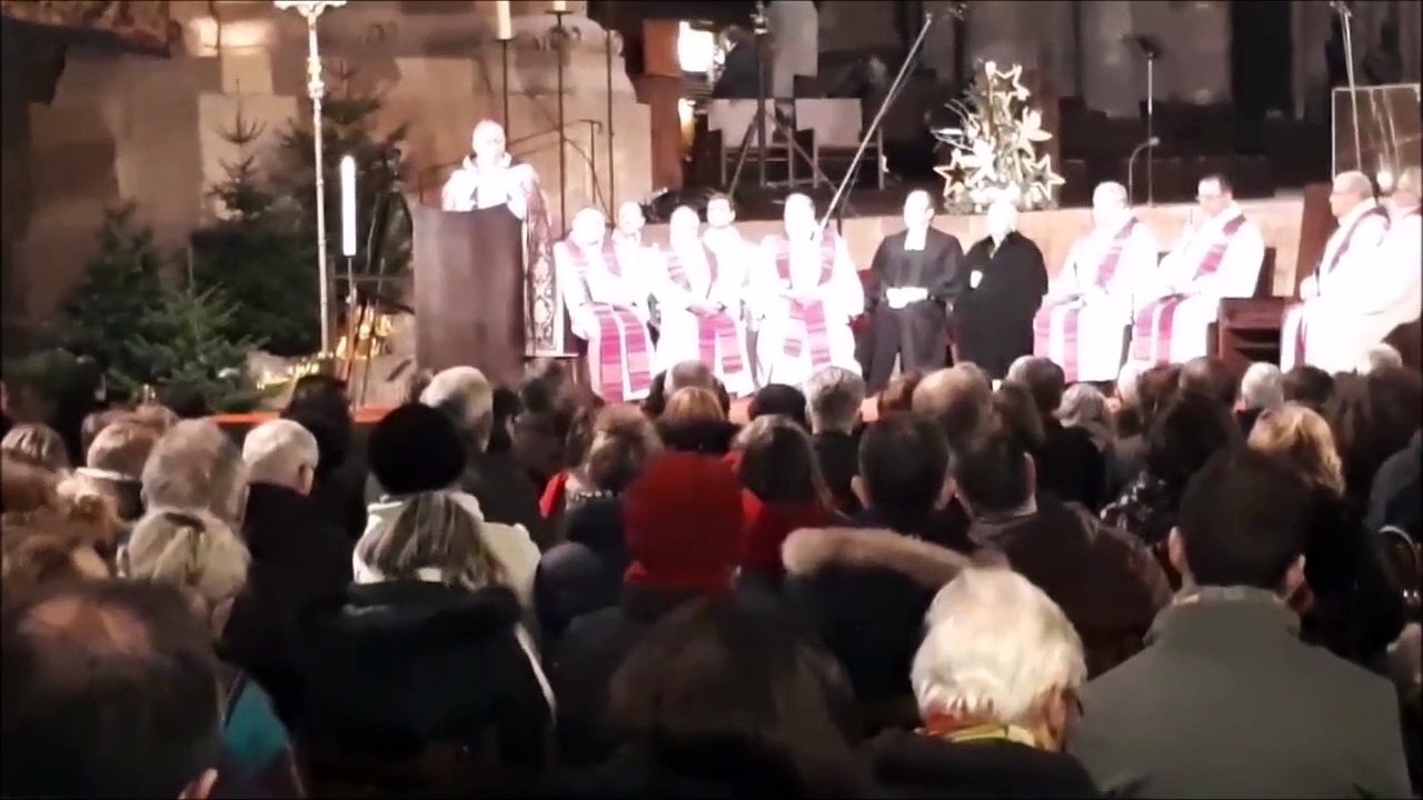 Veillée œcuménique à la cathédrale de Strasbourg après l'attaque qui a coûté la vie à trois personnes