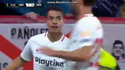 Super  Goal  W. Ben Yedder   Sevilla 2  -  0  Krasnodar  13.12.2018  HD