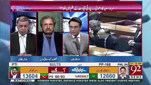 Peoples Party Baray Cleverly Use Karrahi Hai PMLN Ko Apnay Maqasid Kay Liye -Shafqat Mehmood