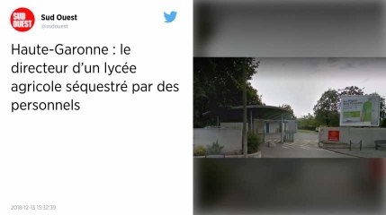Haute-Garonne : le directeur d'un lycée agricole séquestré par des personnels.