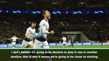 Playing Champions League first-leg at new stadium won't be 'decisive' - Pochettino