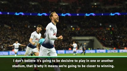 Descargar video: Playing Champions League first-leg at new stadium won't be 'decisive' - Pochettino