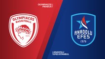 Olympiacos Piraeus - Anadolu Efes Istanbul Highlights | Turkish Airlines EuroLeague RS Round 12