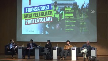 Fransa'daki Sarı Yelekliler Protestoları" Paneli