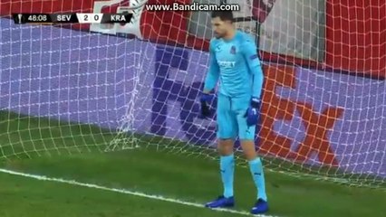 Penalty  Goal  E. Banega  Sevilla  3  -  0  Krasnodar  13.12.2018 HD