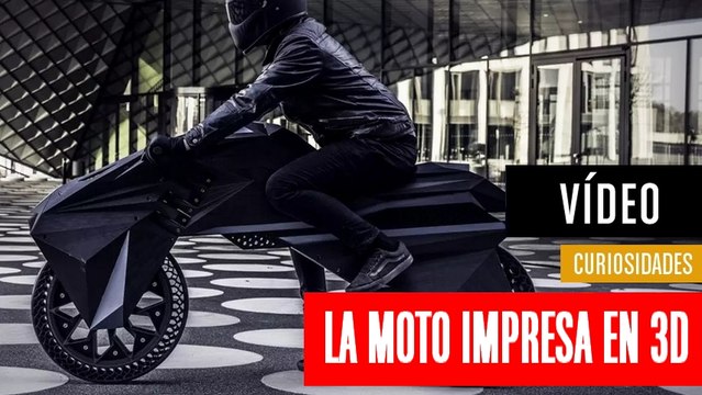 NERA, la moto eléctrica que puedes imprimir con una impresora 3D