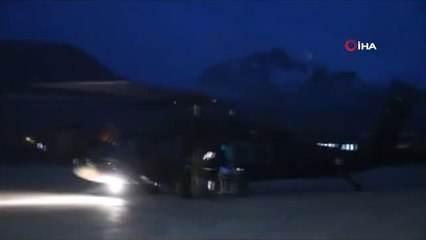 Ağrı'da Skorsky Helikopterle Hasta Kurtarma Operasyonu