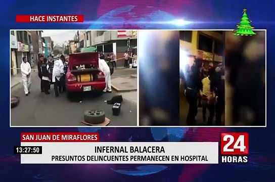 Peritos de Criminalística realizan investigaciones tras balacera registrada en SJM