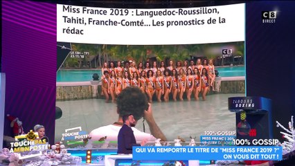 Miss France 2019 : les pronostics des chroniqueurs