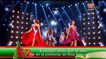Miss Ecuador Virgina Limongi deslumbró en la preliminar del Miss Universo