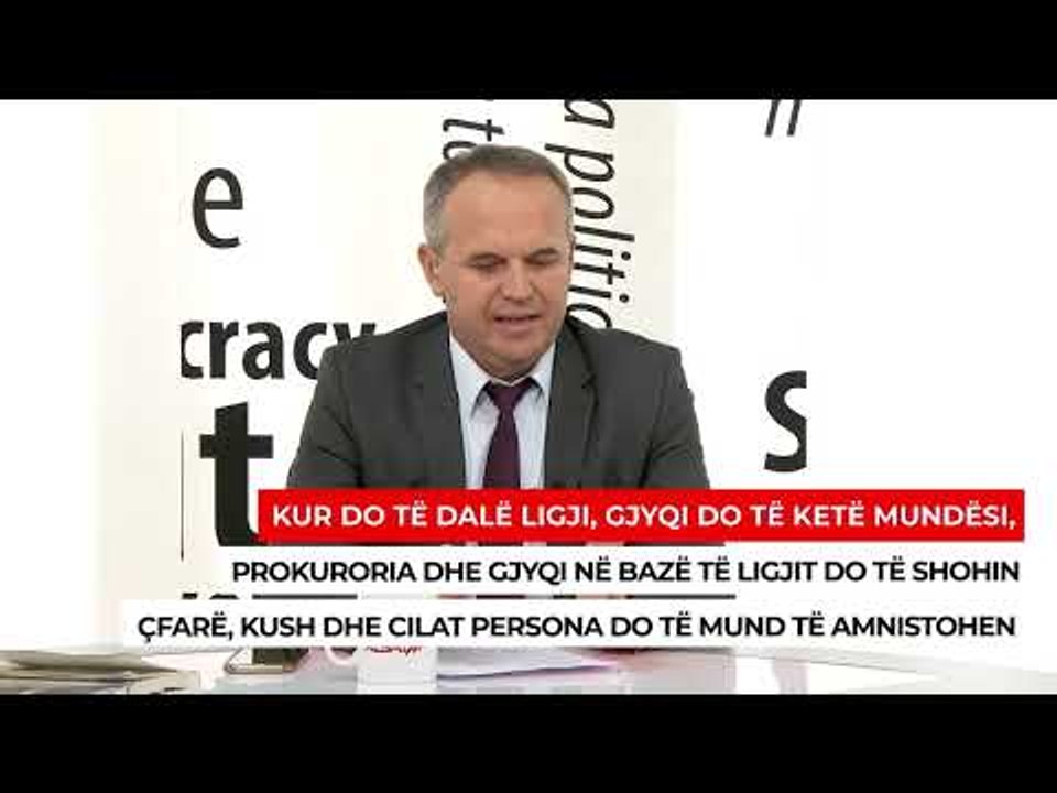 Rruga drejt -   Kur do të dalë ligji, do të shohin cilat persona do të mund të amnistohen