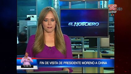 Fin de visita del presidente Lenín Moreno a China