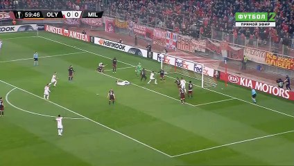 Pape Abou Cisse Goal HD - Olympiakos Piraeus	1-0	AC Milan 13.12.2018