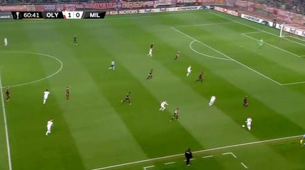 Olympiakos - Milan 1-0 GOAL CISSE 13-12-2018