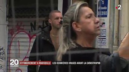 Effondrement à Marseille : les dernières images avant la catastrophe
