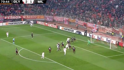 Konstantinos Fortounis Penalty Goal - Olympiacos vs AC Milan 3-1 13/12/2018
