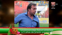 Exfutbolista Diego Alarcón habría sido sentenciado a 5 años de prisión por el delito de estafa