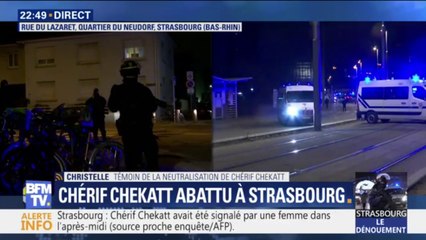 Strasbourg: un témoin raconte la neutralisation de Cherif Chektatt