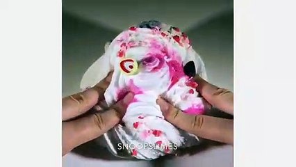 Mixing Random Things Into Slime - Most Satisfying Slime ASMR Video