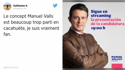 Manuel Valls lance sa campagne pour conquérir Barcelone