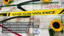Gun-Related Deaths in the United States Reach Record High