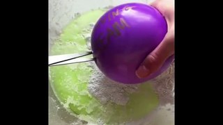 Satisfying Slime Stress Ball Cutting #2