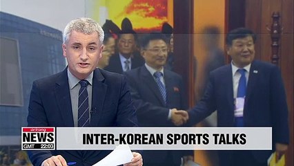 Two Koreas hold talks on unified teams at Tokyo Olympics