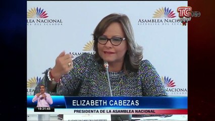 Presidenta de Asamblea nacional aclaró denuncias en su contra
