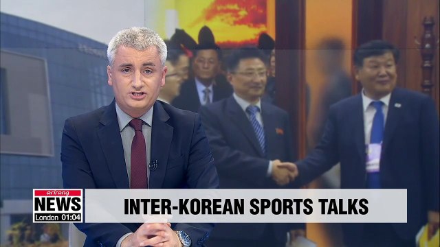 Two Koreas hold talks on unified teams at Tokyo Olympics