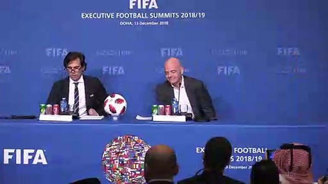 Infantino: federaciones apoyan Mundial de 48 equipos