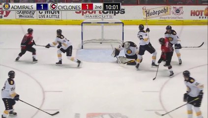 ECHL Norfolk Admirals 1 at Cincinnati Cyclones 2